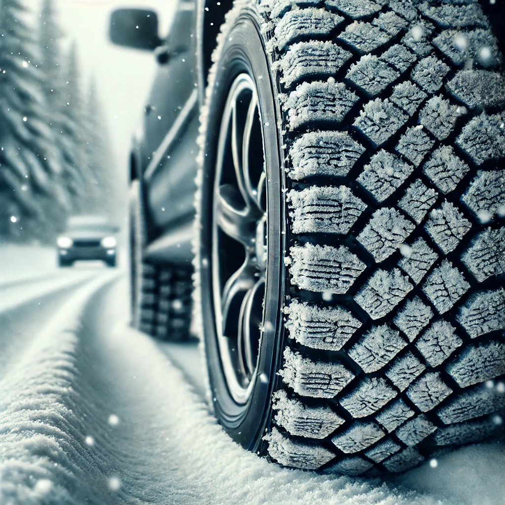 Winter Tires on Snow